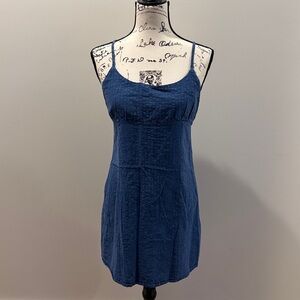 Wild Fable Textured Blue Dress